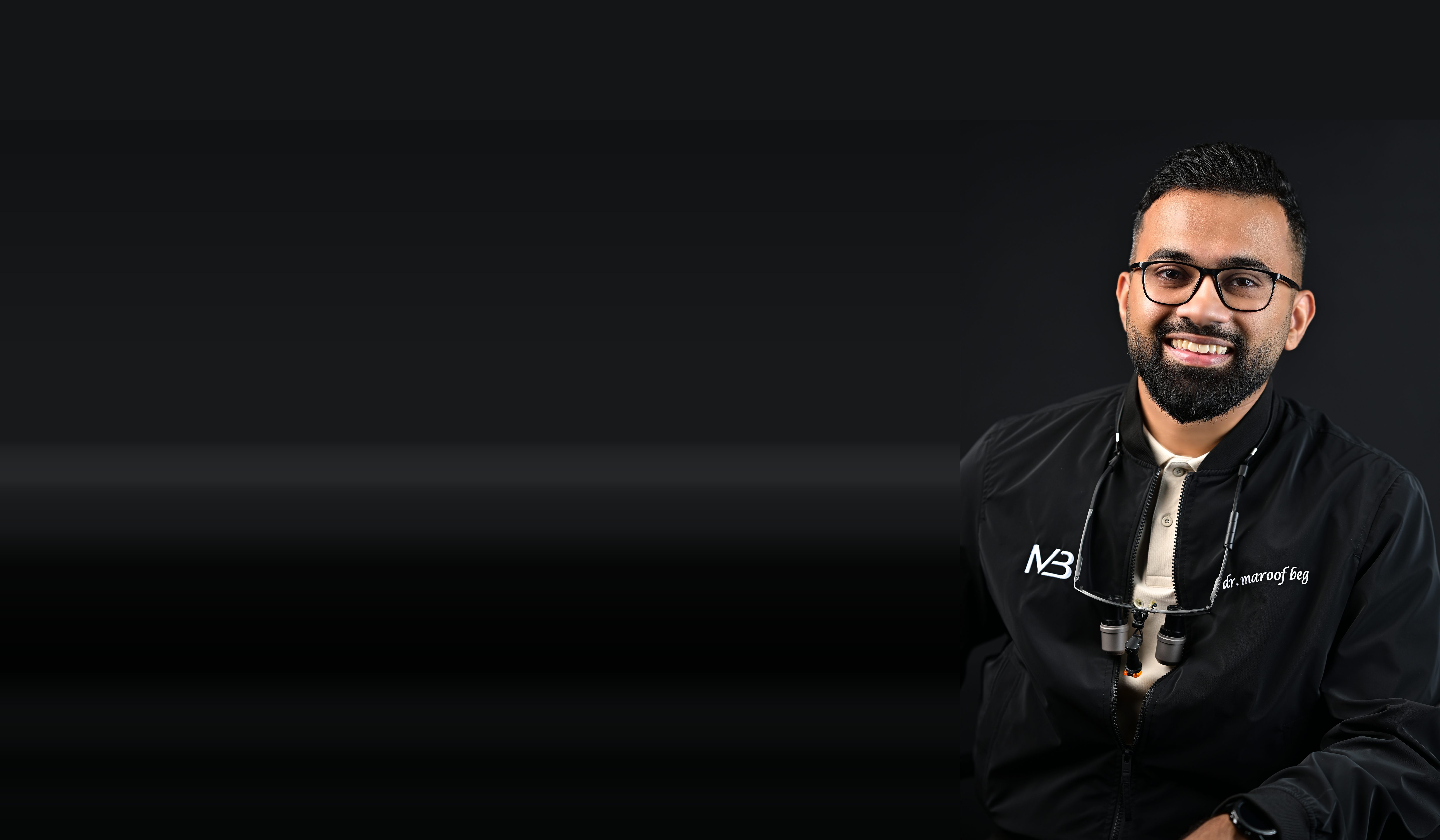 Dr. Maroof Beg, specialist aesthetic restorative dentist in Dubai, creator of The MB Concept