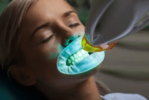 teeth whitening treatment